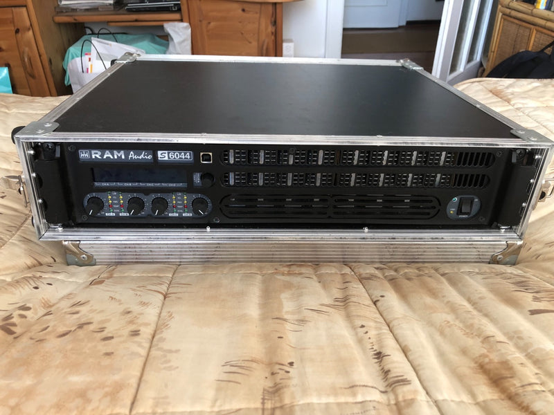 RAM Audio S6044 DSP 4x1480W 4-Channel System Amplifier, 2U