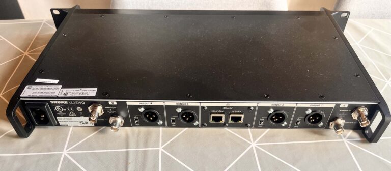 Shure ULXD4Q H52 Quad Digital Receiver, 534–565 MHz