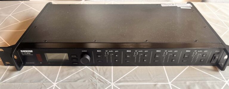 Shure ULXD4Q H52 Quad Digital Receiver, 534–565 MHz