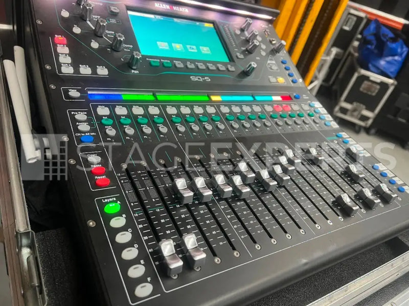 Allen & Heath SQ5 Digital Mixer Bundle with Case & Accessories