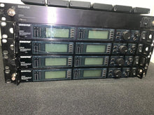 Load image into Gallery viewer, Shure UR4D P8 8‑Ch Wireless Beltpack System with UR1 Transmitters
