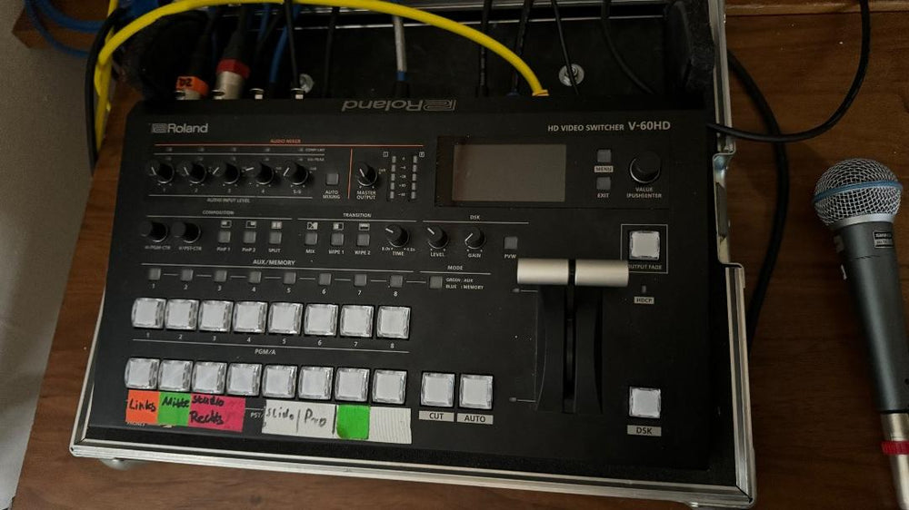 Roland V-60HD HD Video Switcher & Scaler for Live Events