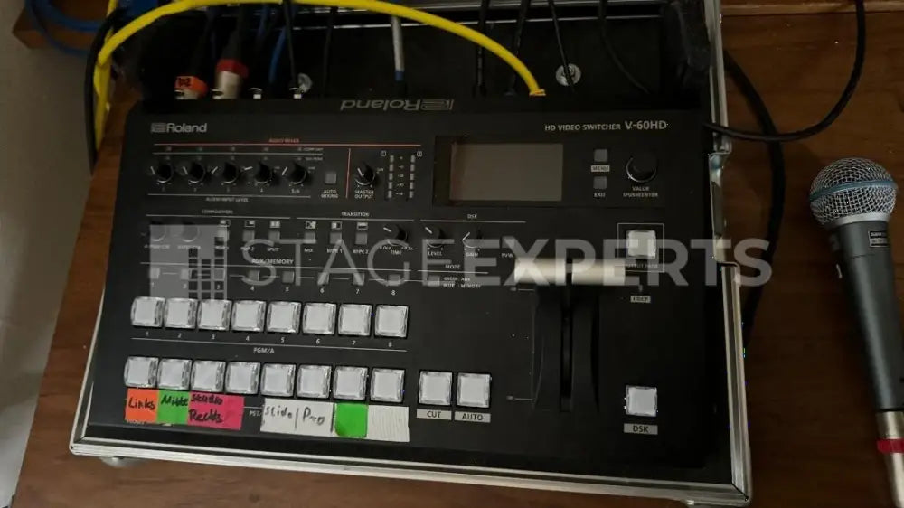 Roland V-60HD Video Switcher & Scaler for Live Events UK