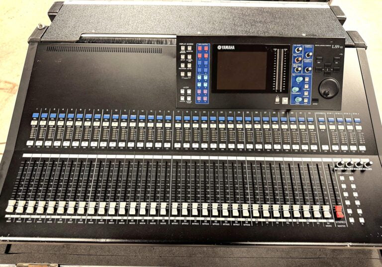 Yamaha LS9 Digital Mixing Console | Compact Live Mixer
