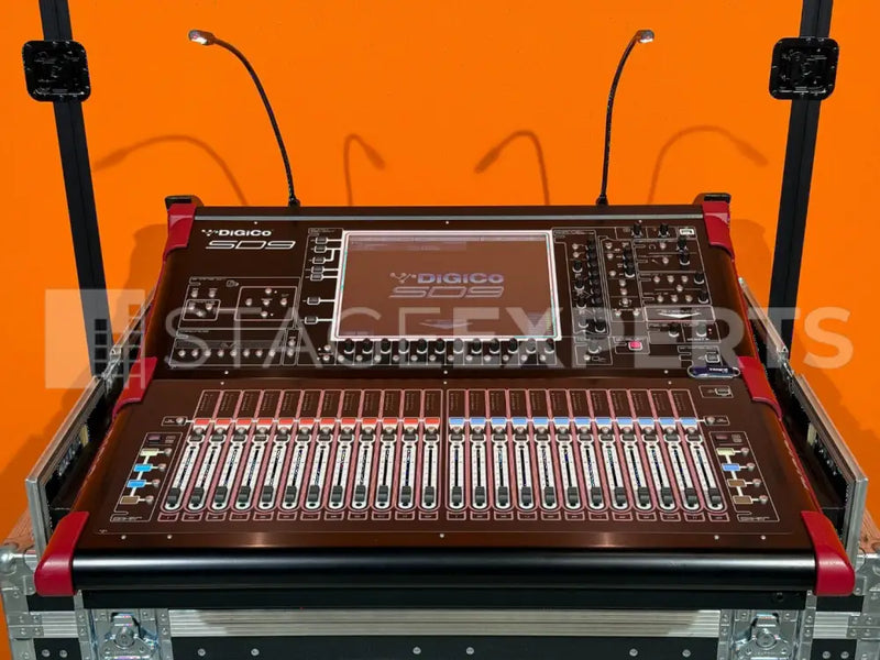 DiGiCo SD9 Digital Mixing Console with 5 Star Flight Case