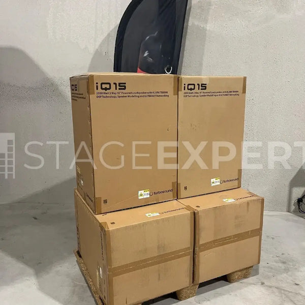 Turbosound iQ15 15-inch Powered Loudspeaker, KLARK TEKNIK