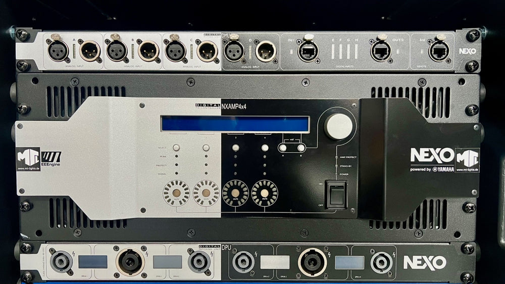 NEXO NXAMP4x4 MK1 System Amplifier & DSP Controller – 4-Channel