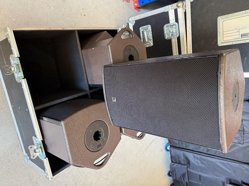 L-Acoustics 8XT 4-Speaker Set with Flight Case – Point Source