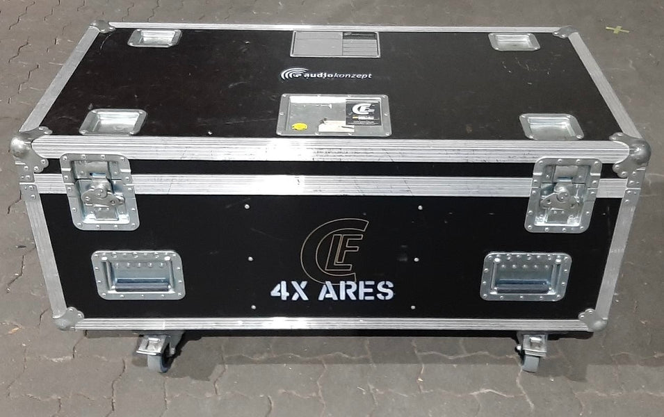 CLF Ares 36x RGBW LED Wash 4‑Piece Set with Touring Case