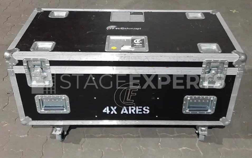 CLF Ares RGBW LED Wash 4‑Piece Set with Touring Case