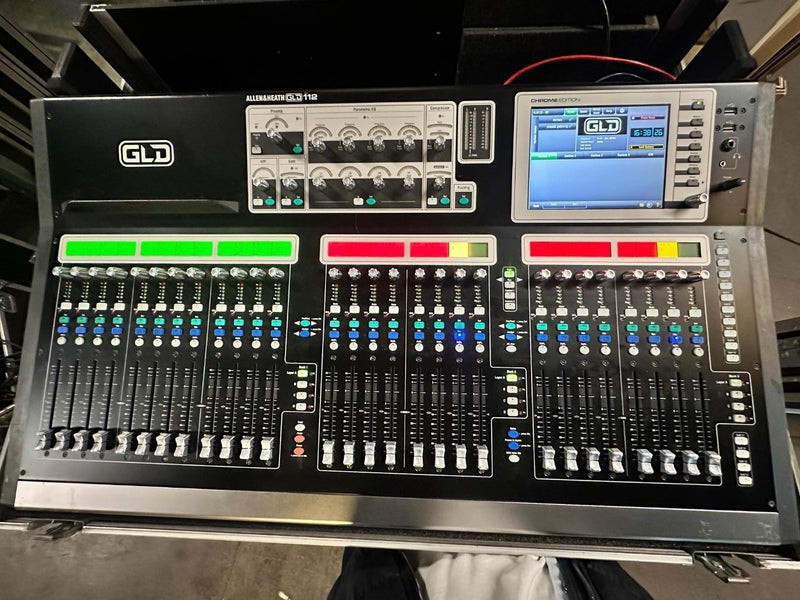 Allen & Heath GLD-112 Chrome + AR2412 Stagebox Mixer