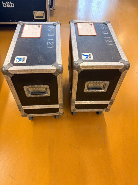 Nexo PS10 MK1 Pair with Twin Flight Case | Point Source