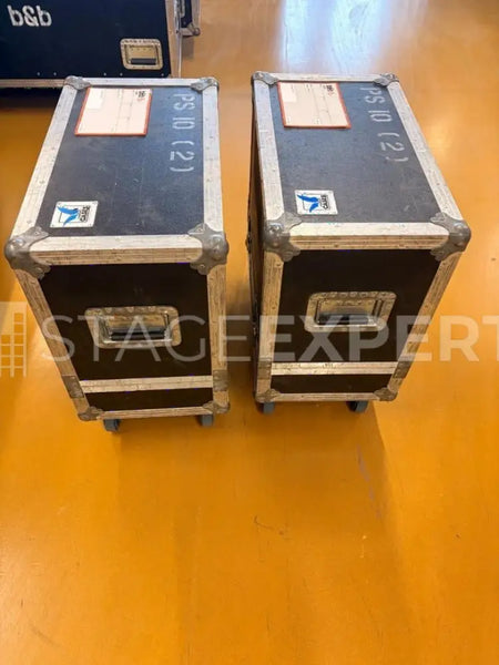 Nexo PS10 MK1 Pair with Twin Flight Case | Point Source
