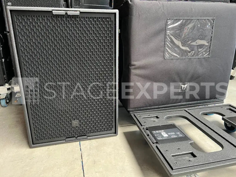 RCF TT+ GTS 19G Subwoofer Pair with Covers & Dolly Board