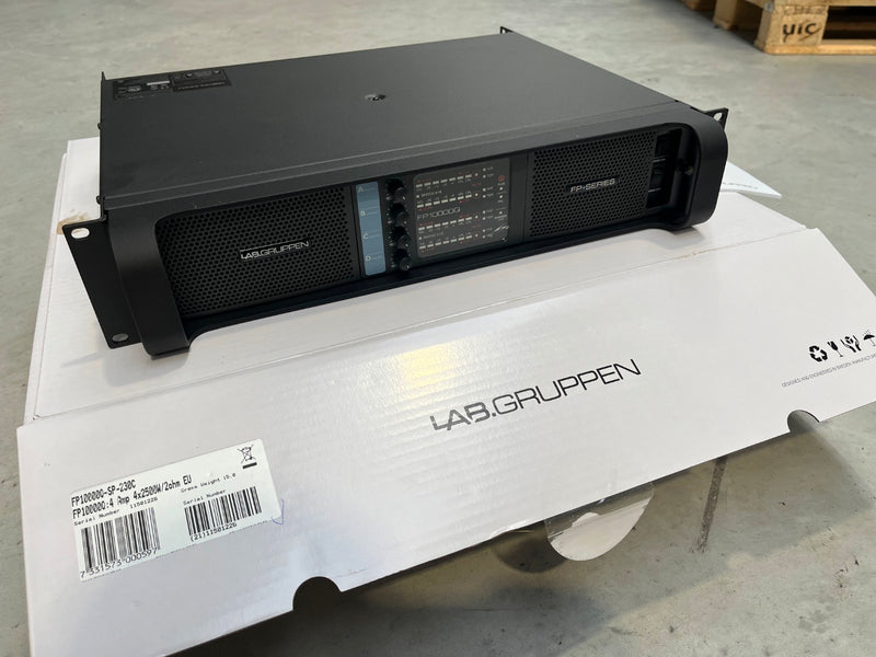 Lab Gruppen FP 10000Q 4-Channel Touring Amplifier | Stage Experts