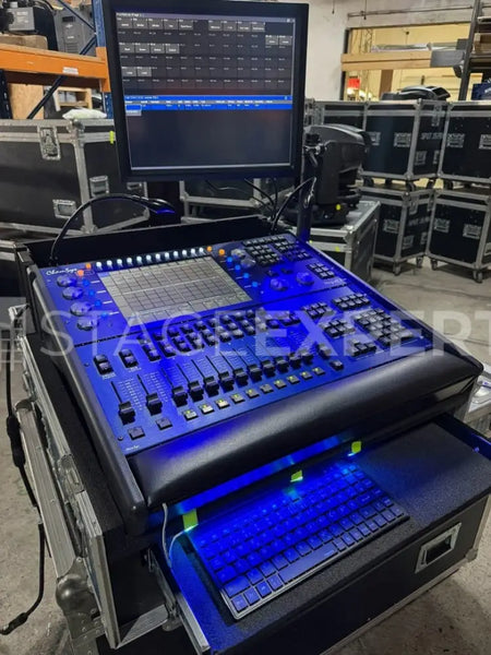 ChamSys MQ100 Pro Lighting Console with Touch Monitor & Case