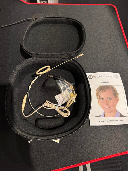 Voice Technologies VT Duplex Cardioid Headmic – Headset Mic