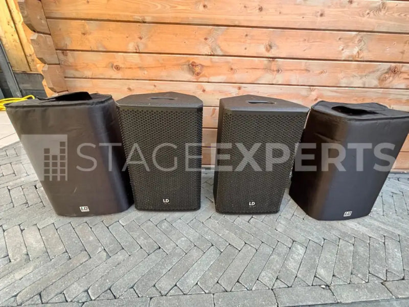 LD Systems Stinger 10A G3 Pair – Active Speakers + Covers