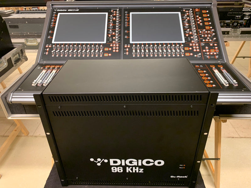 DiGiCo SD12 Digital Mixing Desk – Surface with Road Case