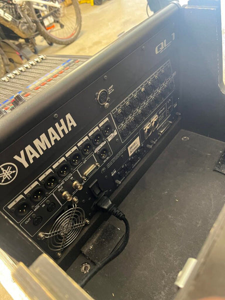Yamaha QL1 with Rio3224-D Dante Stagebox Digital Mixer Console