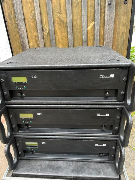 d&b audiotechnik D12 System Power Amplifier, EP5 I/O connectors