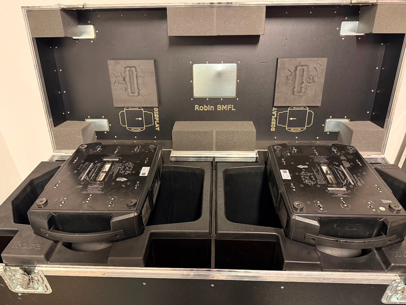Robe BMFL Spot – Set of 4 1700W Moving Heads, 5–55°