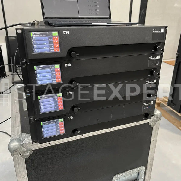 d&b audiotechnik D80 System Amplifier – 4-Channel Power
