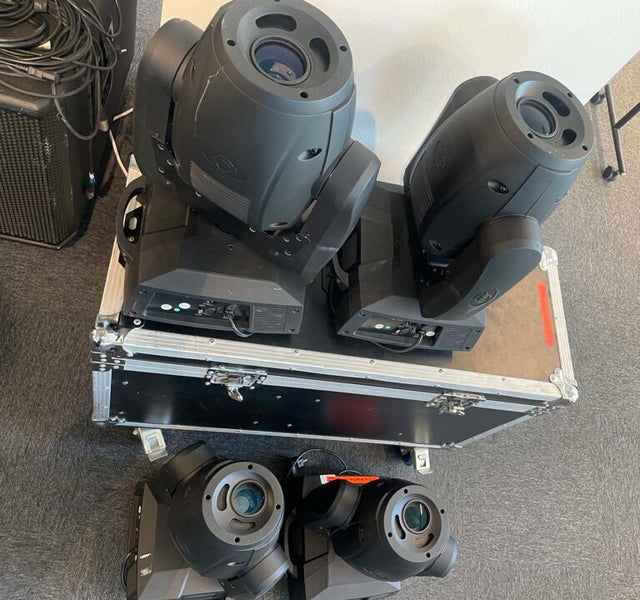ADJ Vizi Spot 5R – 4x Moving Head Spot Kit with Cables