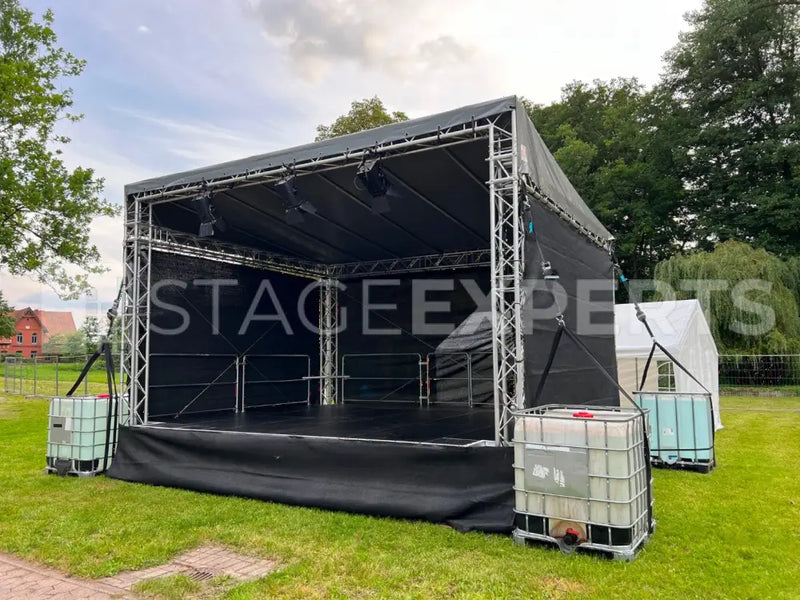 Stage Roof 5 x 6 m kit – tarpaulin, gauze and hardware