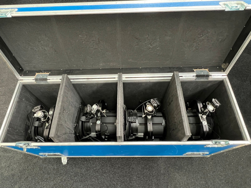 ARRI True Blue ST1 Lamp Set – 4x 1kW Fresnels with Clamps