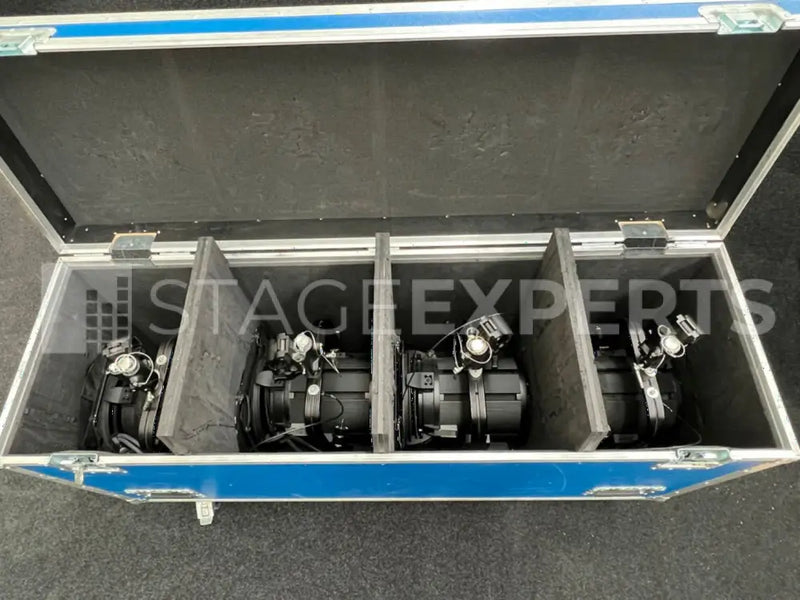 ARRI True Blue ST1 Fresnel Set – 4x 1kW with Clamps