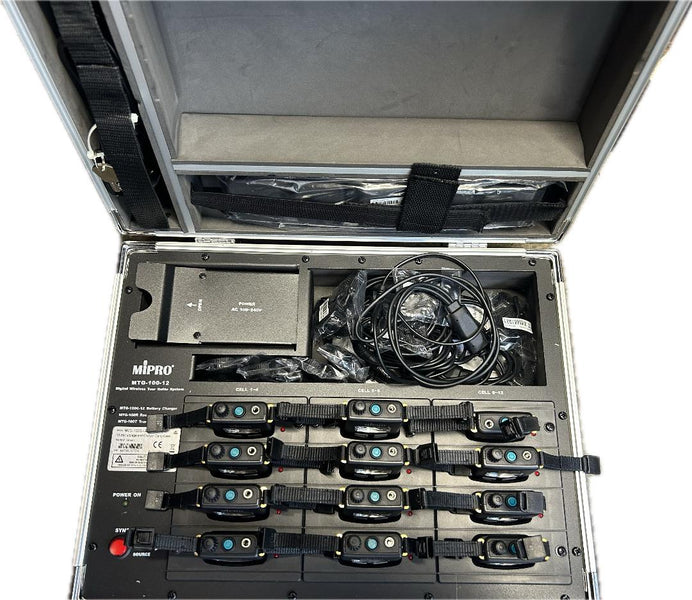 Mipro MTS-100/MTG-100R System with Charger & Headsets