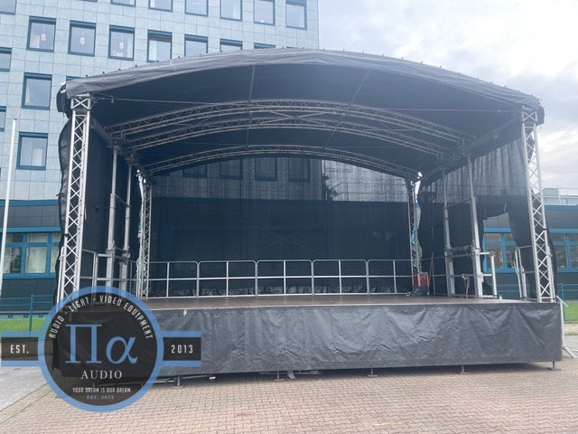 Stagemobil XLR Mobile Stage 9m x 6.1m with PA Wings
