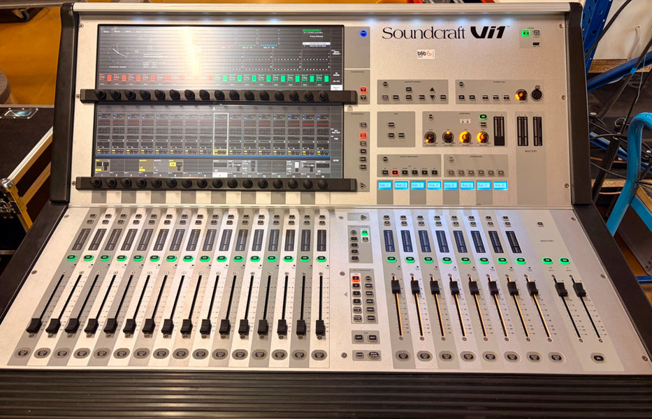 Soundcraft Vi1 + Vi Stagebox Digital Console Package | Pro
