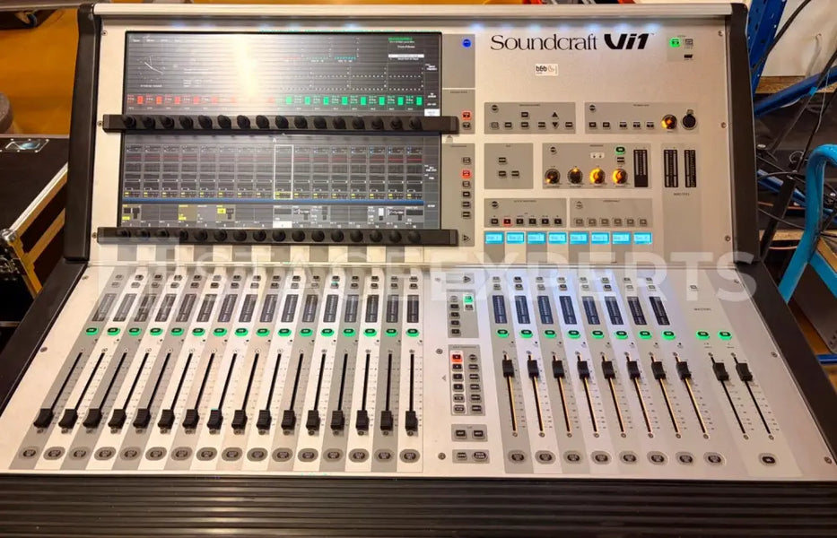 Soundcraft Vi1 + Vi Stagebox Digital Console Package – Pro