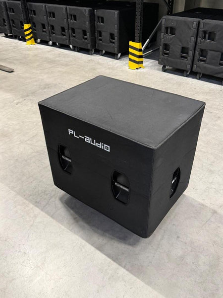 PL Audio DL Active Subwoofers – 4x Set with Covers
