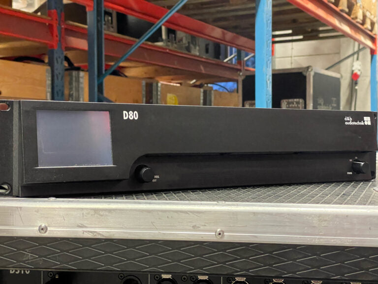 d&b audiotechnik D80 System Amplifier | Stage Experts UK