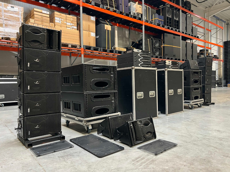 Nexo GEO S8 line array package with Camco Vortex amps bundle