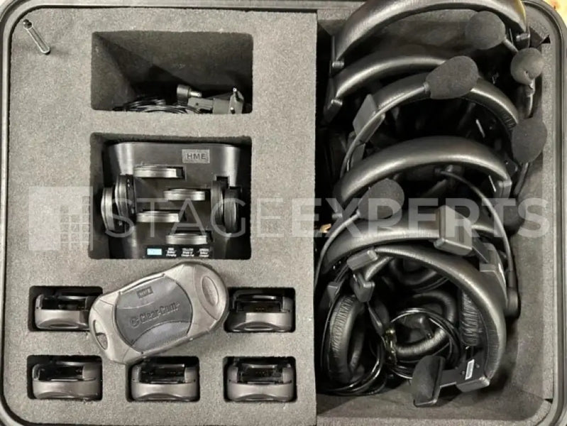 Clear-Com HME DX-410 6-Beltpack Wireless Intercom Bundle
