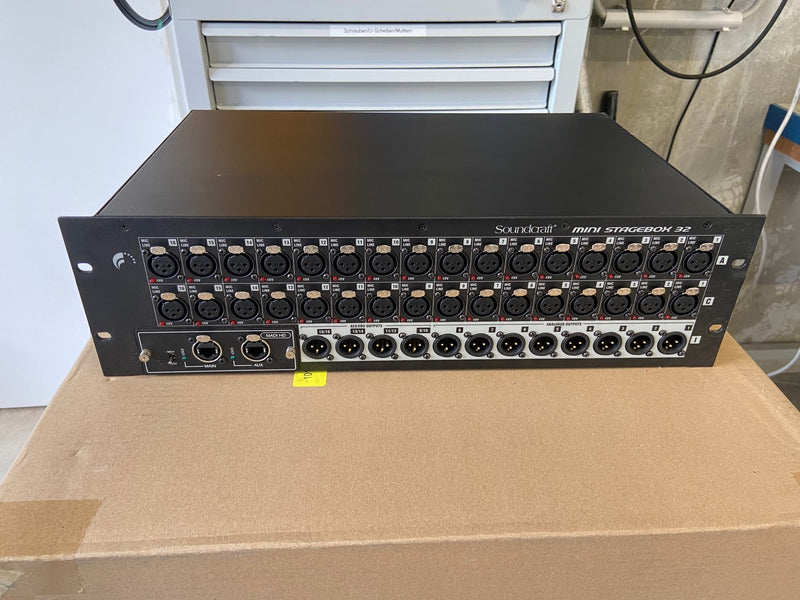 Soundcraft Mini Stagebox 32 RJ45 – 32/8/8 MADI Stagebox
