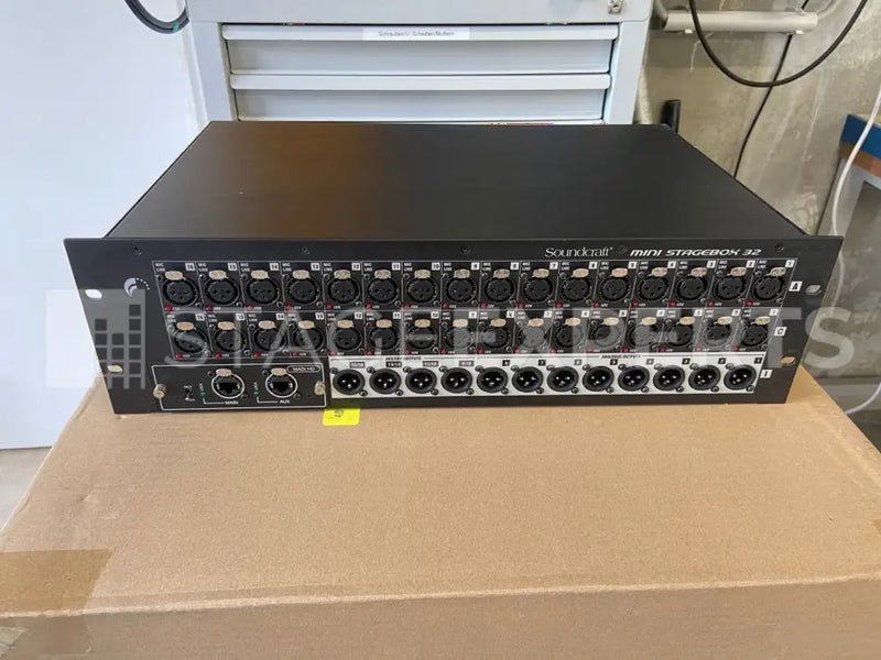 Soundcraft Mini Stagebox 32 RJ45 – 32/8/8 MADI Stagebox