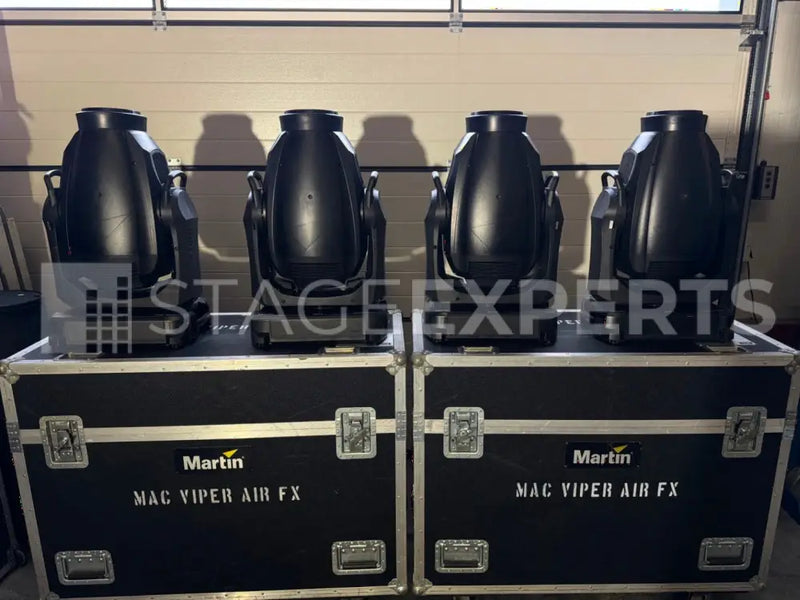 Martin MAC Viper AirFX – 2x Hybrid Moving Lights Set with Flightcase