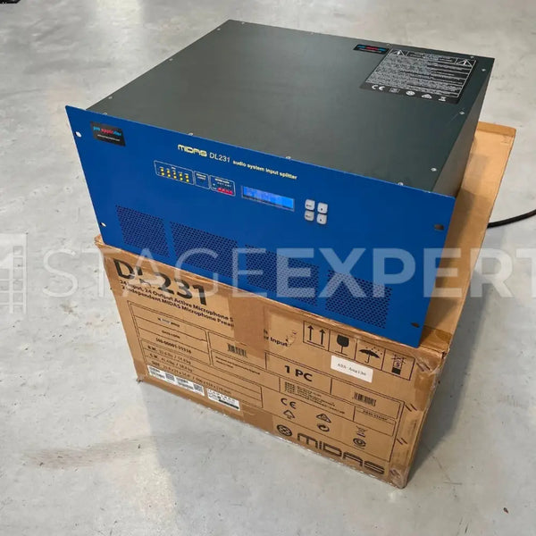 Midas DL231 24x24 Active Mic Splitter with AES50 Networking