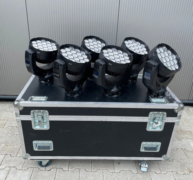 GLP impression X4 Moving Wash – Set of 6 with Flight Case
