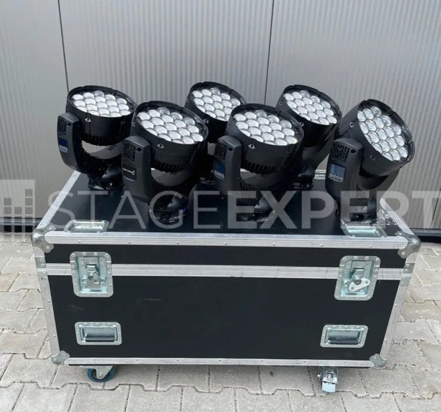 GLP impression X4 Moving Wash – Set of 6 with Flight Case