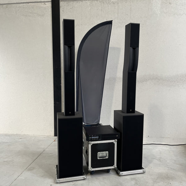 L-Acoustics SYVA Set: 2x SYVA, 2x LOW + LA4X Amp