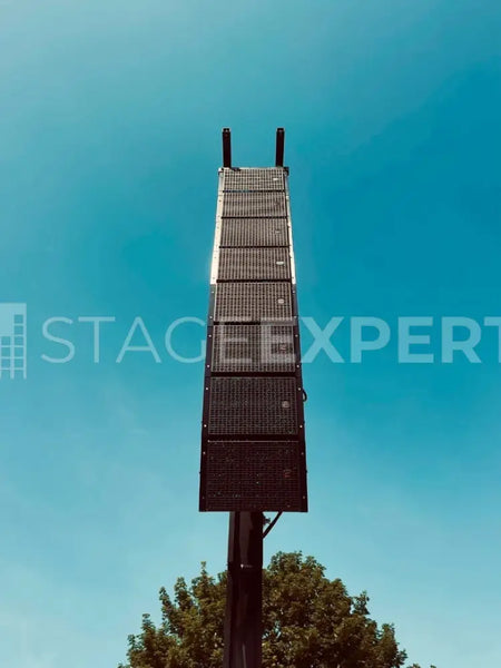 Celto IR10+ Line Array Set of 8 with Frames and Carts