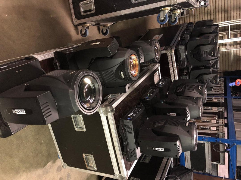 Varytec Beam R5 – 34 Moving Head Beams with Flight Cases