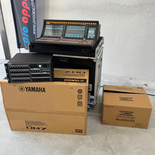 Yamaha DM7 + Rio3224-D3 Digital Mixing Package | Ex-Demo