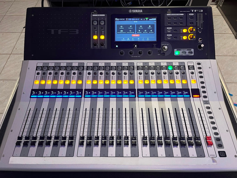 Yamaha TF3 Digital Mixer with Dante Card for Live Sound
